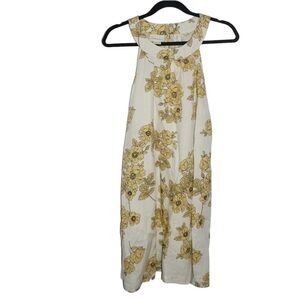 Cynthia Rowley Floral Linen Dress